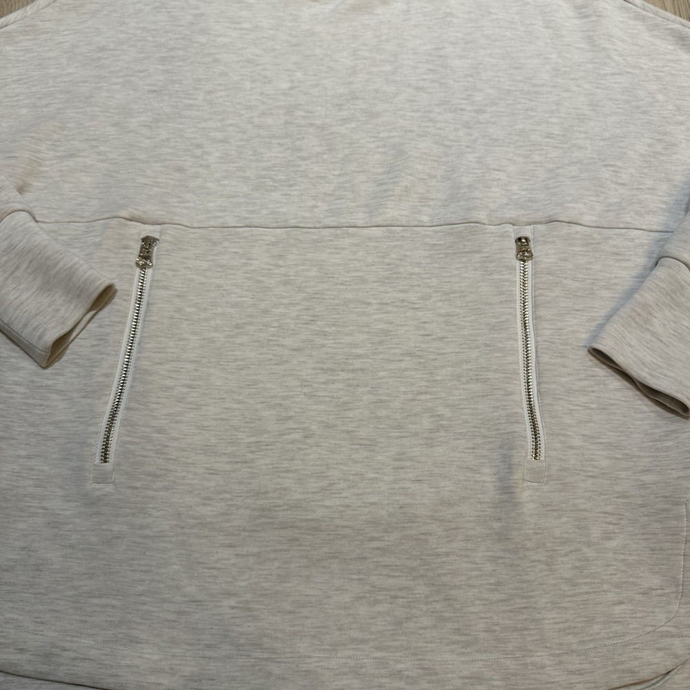 VARLEY Paige Longline Sweat Pullover Sweatshirt Small‎ Doublesoft Anthropologie - Picture 6 of 12